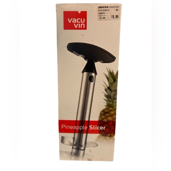 Vacu Vin Stainless Steel Kitchen Pineapple Slicer - NEW in Box - Picture 5 of 8